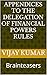 Appendices to the Delegatio...
