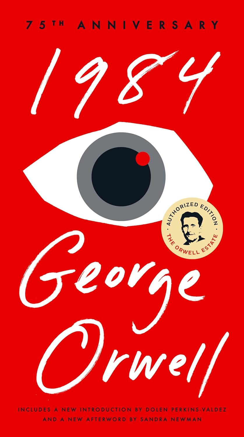Book cover: 1984 by George Orwell