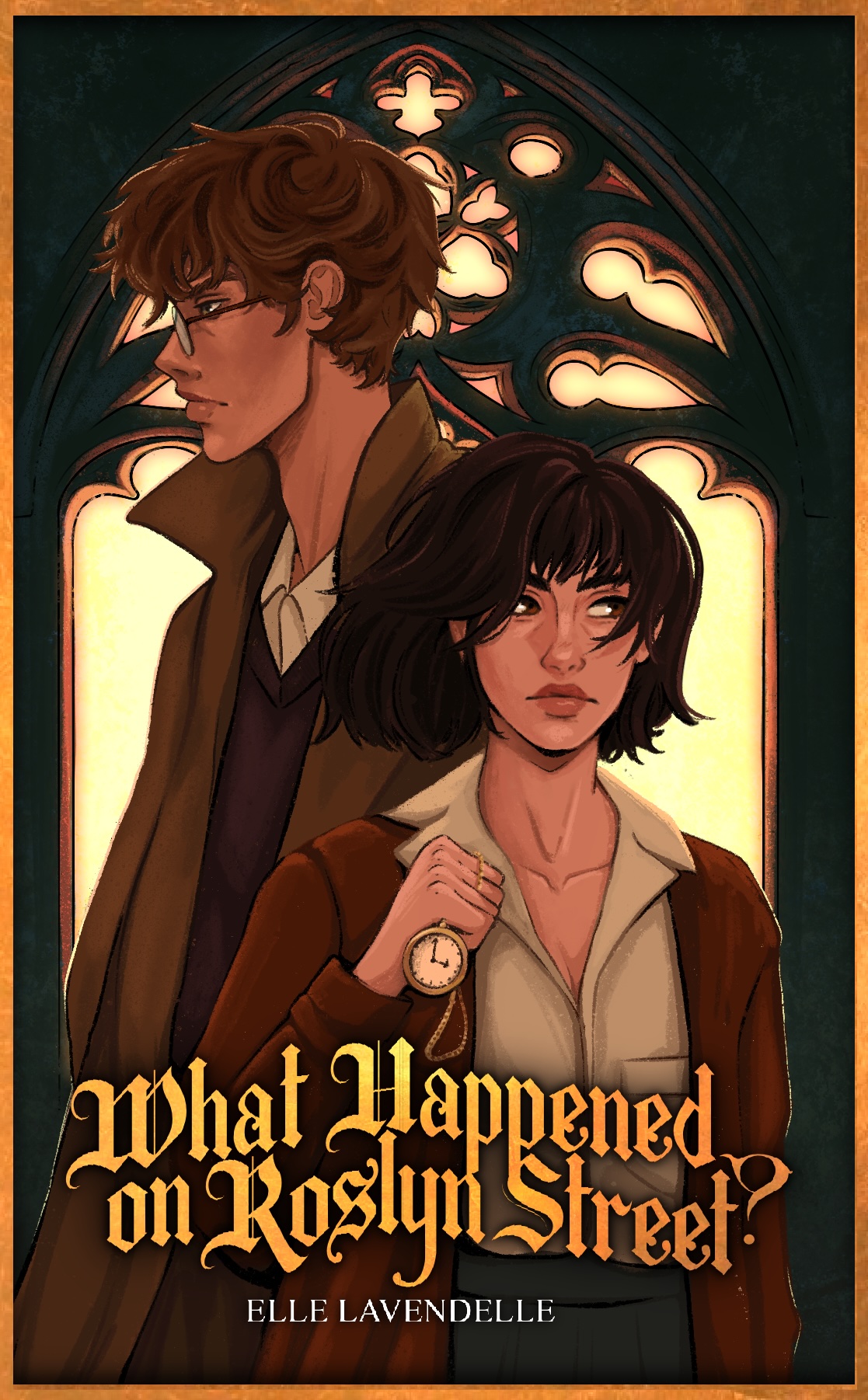 What Happened on Roslyn Street?: A Paranormal Dark Academia Mystery Romance (Strode University Book 1)