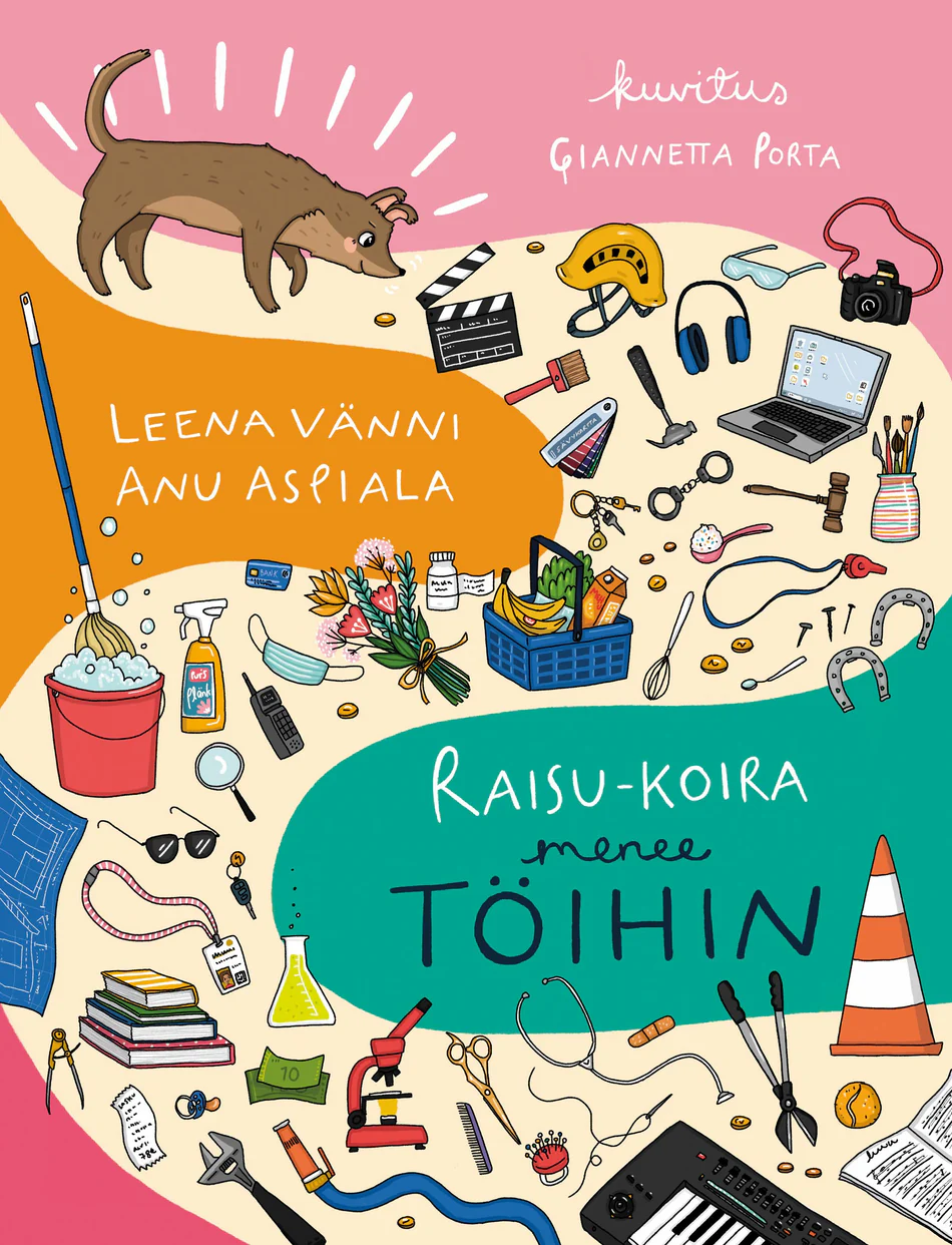 Raisu-koira menee töihin