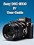 Sony DSC-RX10 IV User Guide...