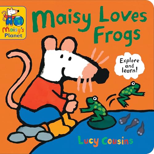 Maisy Loves Frogs: A Maisy's Planet Book (Board Book)