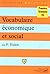 Vocabulaire économique et s...