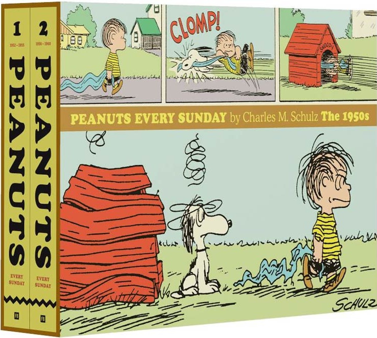 Peanuts Every Sunday, The 1950s, 2-book boxset (Peanuts Every Sunday Boxsets, #1)