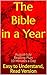 The Bible in a Year by Easy to Understand Read Ver...