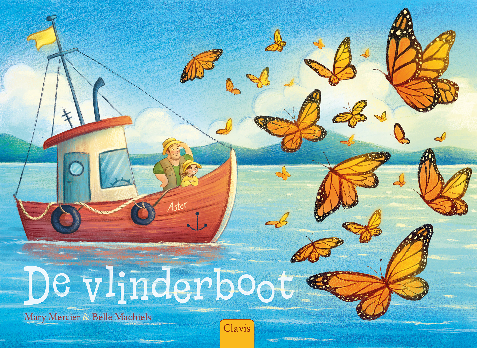 De vlinderboot (Hardcover)