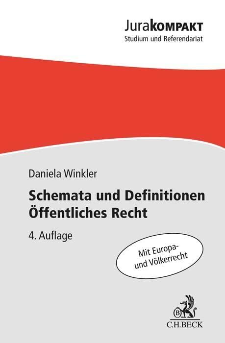 Schemata und Definitionen Öffentliches Recht (Paperback)