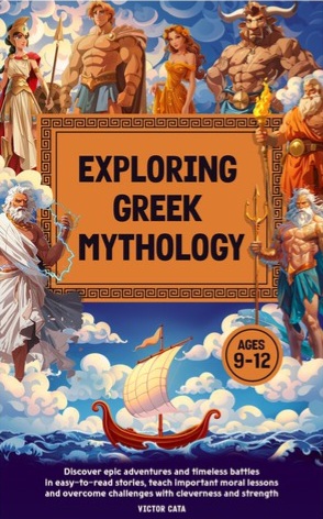Exploring Greek Mythology Ages 9-12: Discover Epic Adventures and Timeless Battles In Easy-to-Read Stories, Teach Important Moral Lessons and Overcome Challenges with Cleverness and Strength