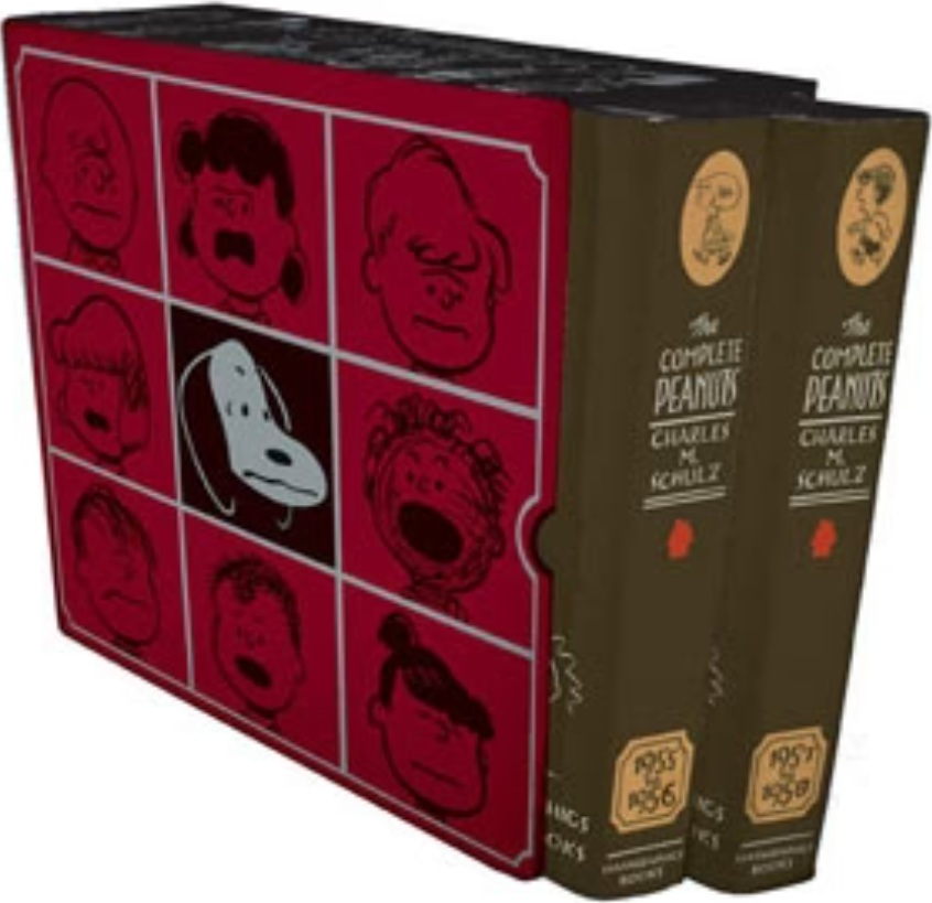 The Complete Peanuts Boxset, 1955-1958 (The Complete Peanuts, #3-4)