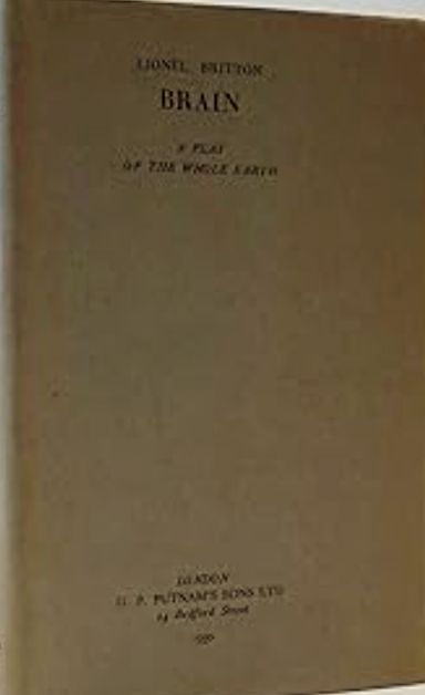 Brain : a play of the whole Earth (Hardcover)