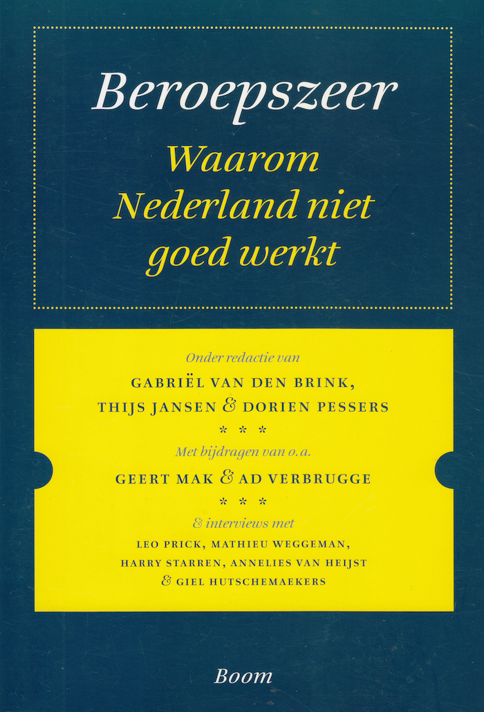 Beroepszeer: Waarom Nederland niet goed werkt (Paperback)
