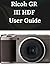 Ricoh GR III HDF USER GUIDE...