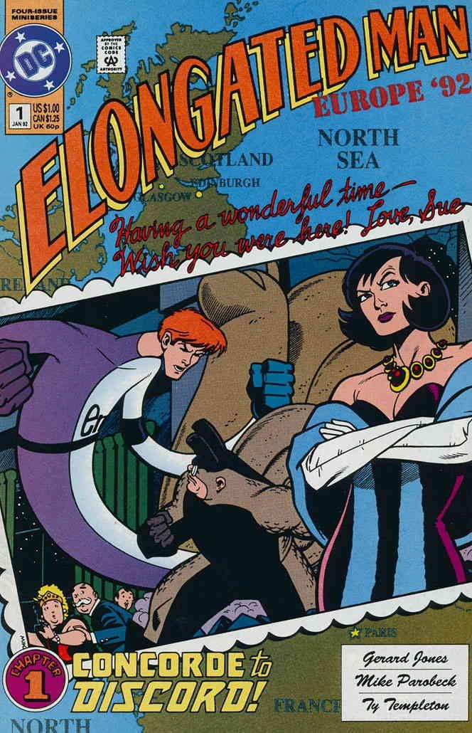ELONGATED MAN #1 DC COMIC BOOK 1992