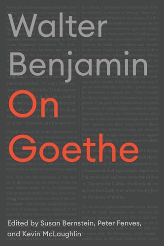 On Goethe (Cultural Memory in the Present)