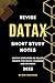Revise DATAX : Short Study Notes: DATAX simplified as bullet points for quick learning and revision (Data Science books)