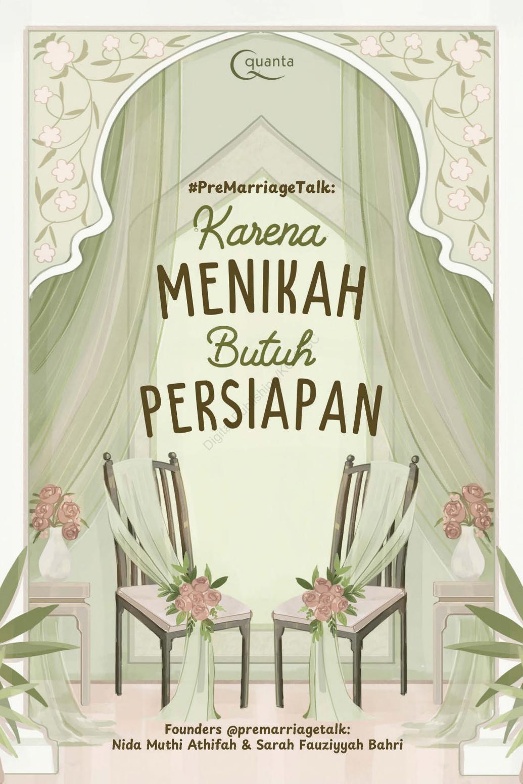 PreMarriageTalk: Karena Menikah Butuh Persiapan