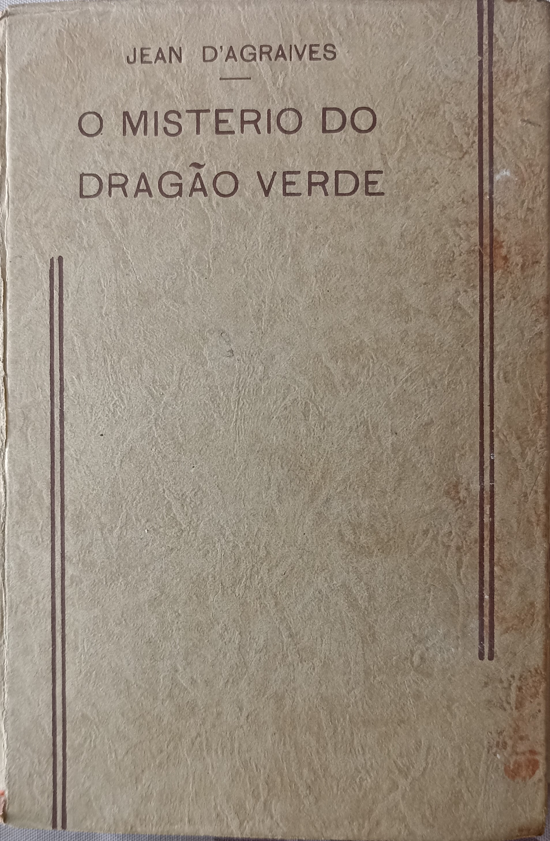 O Misterio do Dragão Verde
