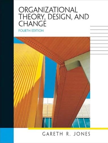 Instructor's Manual - Organizational Theory, Design, and Change
