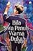 Bila Jiwa Penuh Warna Duka