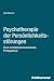 Psychotherapie der Persönli...