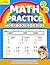 Math Practice Workbook for Kids Ages 4-7 by CraftyVibes Publishing