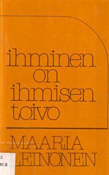 Ihminen on ihmisen toivo : runoja (Hardcover)