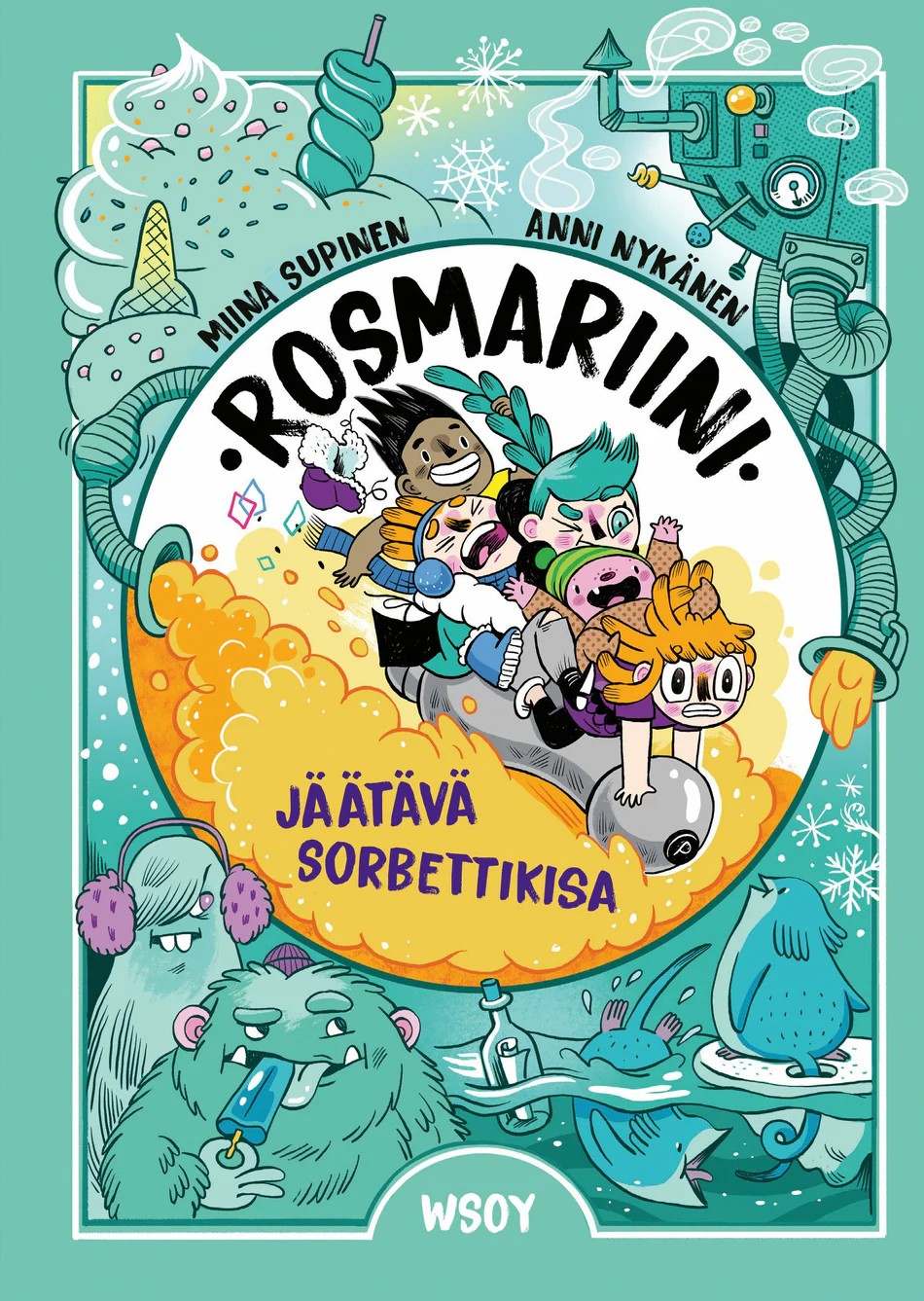 Jäätävä sorbettikisa (Rosmariini, #4)