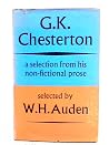 G.K. Chesterton: A Selection from His Non-fictional Prose