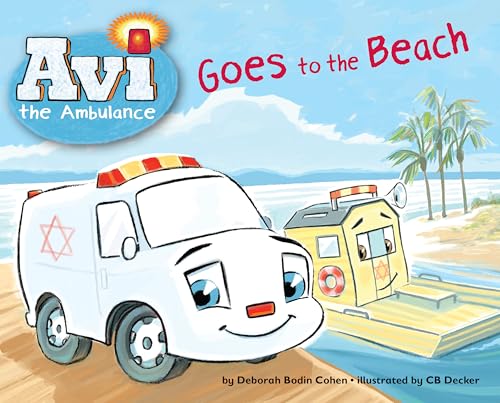Avi the Ambulance Goes to the Beach (Paperback)