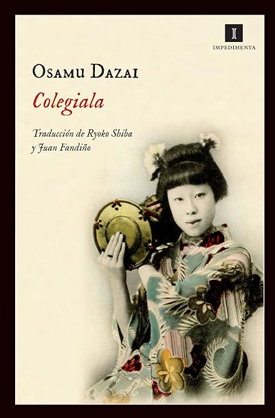 Portada de Colegiala, de Osamu Dazai