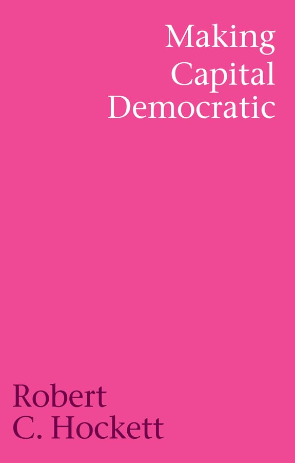 Making Capital Democratic: A Reconstruction of State, Credit, and Finance (Hardcover)