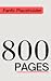 Fanfic Placeholder: 800 Pages