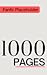 Fanfic Placeholder: 1000 Pages