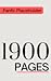 Fanfic Placeholder: 1900 Pages