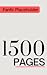 Fanfic Placeholder: 1500 Pages