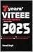 VITEEE 2025 Last 7 Previous...
