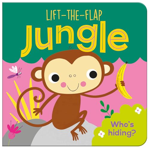North Parade Publishing Lift The Flap Jungle BB. (Board Book)