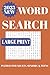LARGE PRINT Word Search Puzzle Book by Next Chapter Press