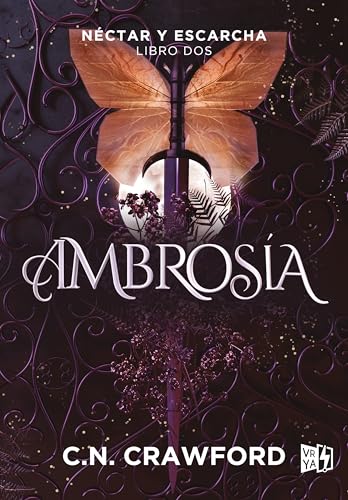 Portada de Ambrosía: Nectar y Escarcha, de C.N. Crawford