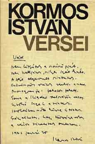 Kormos István versei (Hungarian Edition)