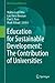 Education for Sustainable Development by Walter Leal Filho