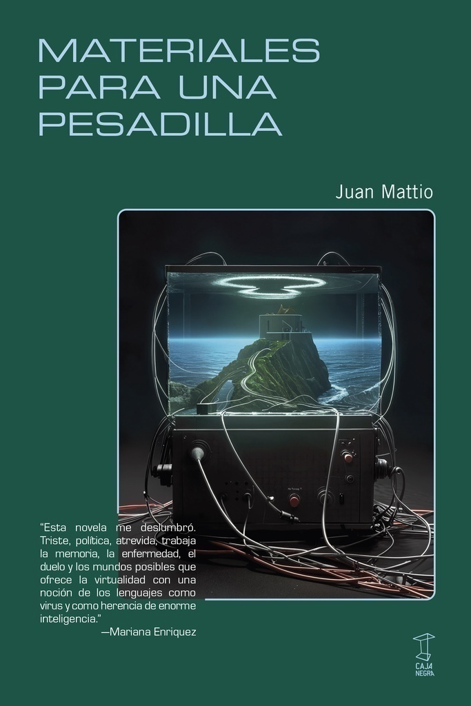 Portada de Materiales para una pesadilla, de Juan Mattio