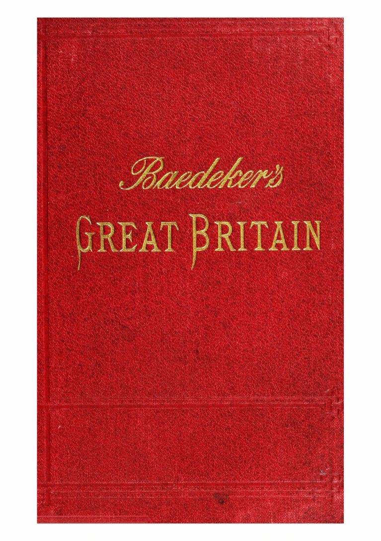 Baedeker's Great Britain : Handbook for Travellers