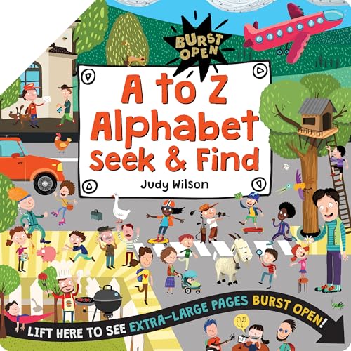 A to Z Alphabet Seek & Find (Hardcover)