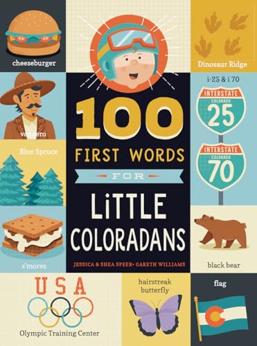 100 First Words for Little Coloradans (Board Book)