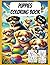 Puppies Coloring Book: Emba...