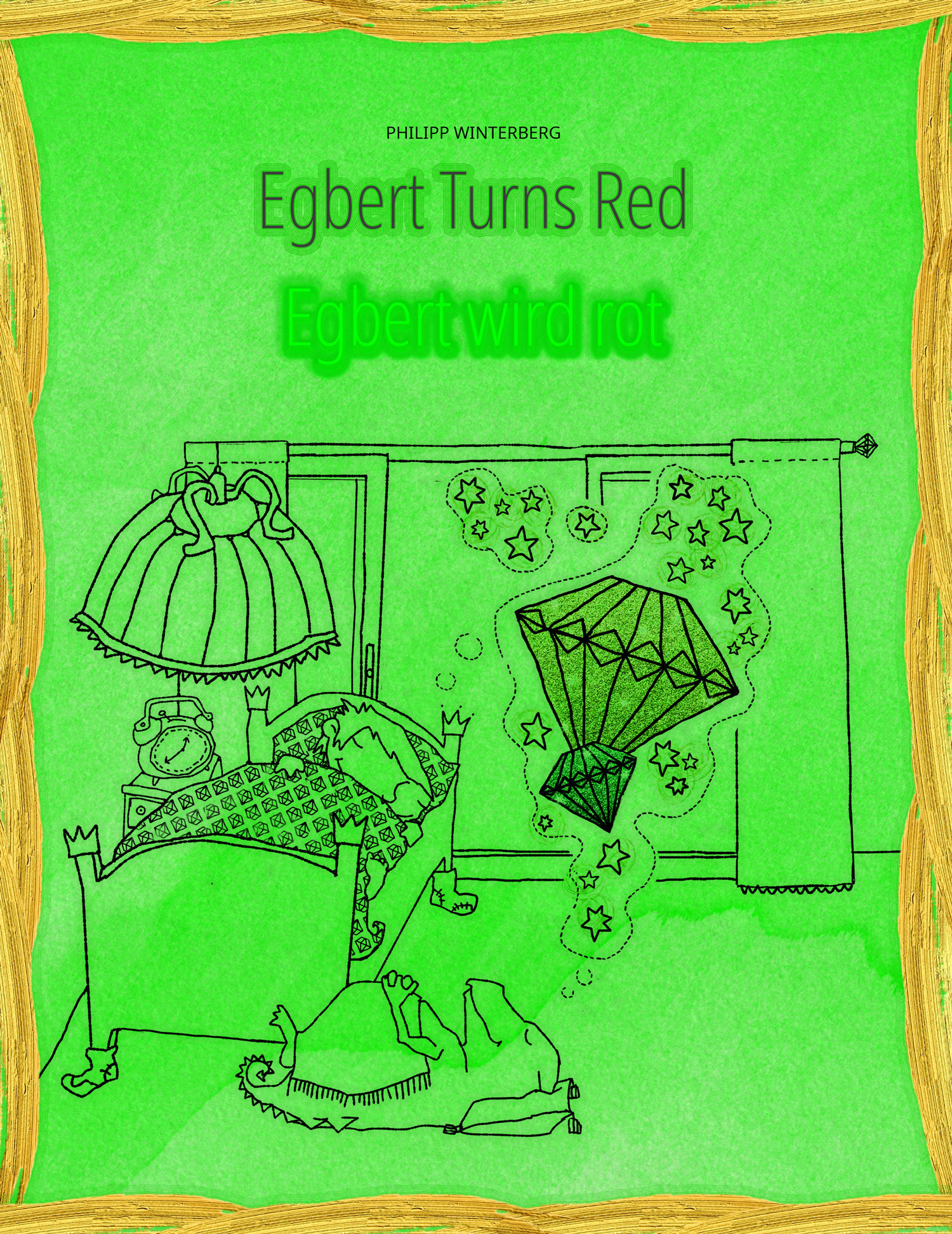 Egbert Turns Red = Egbert wird rot (Kindle Edition)