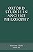Oxford Studies in Ancient Philosophy: Volume LXIV