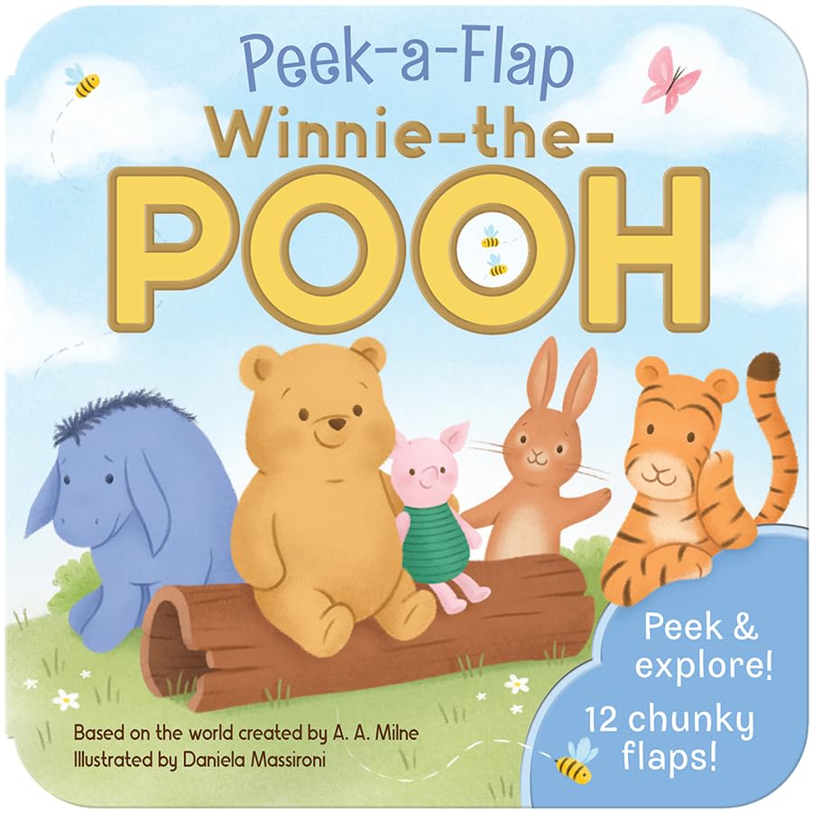 Winnie-The-Pooh (Peek-A-Flap) - Children's Lift-a-Flap Board Book for Little Pooh Lovers