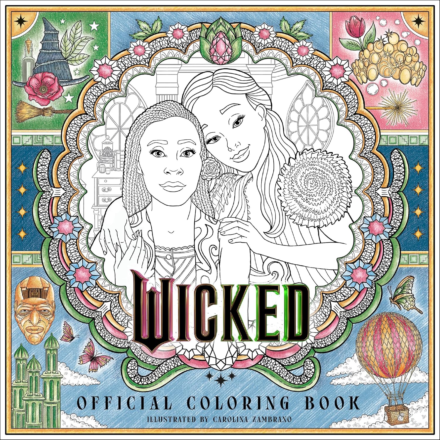 Wicked Official Coloring Book: The Inspiration for the Major Motion Picture―Now Streaming